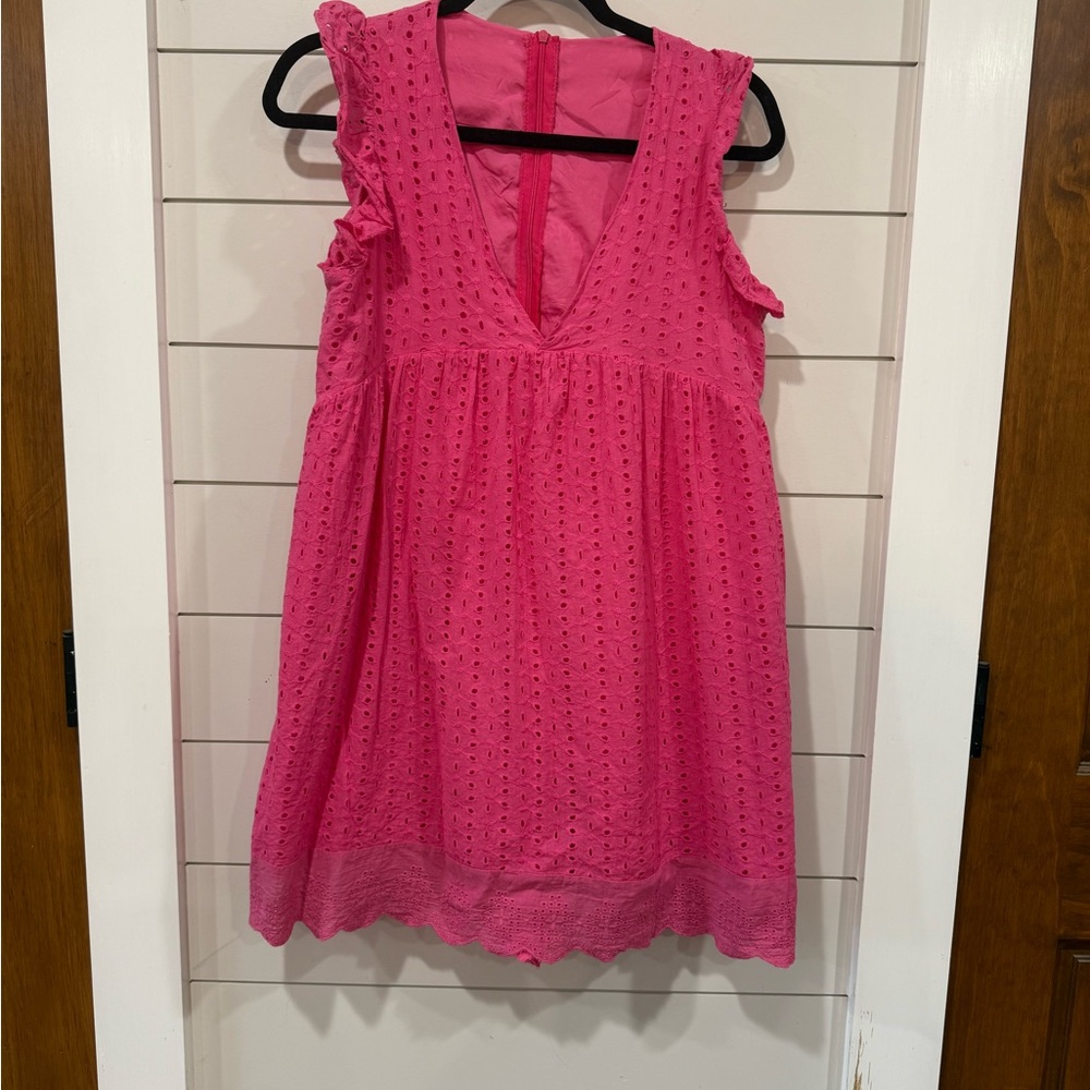 Hot Pink Viral TikTok Romper